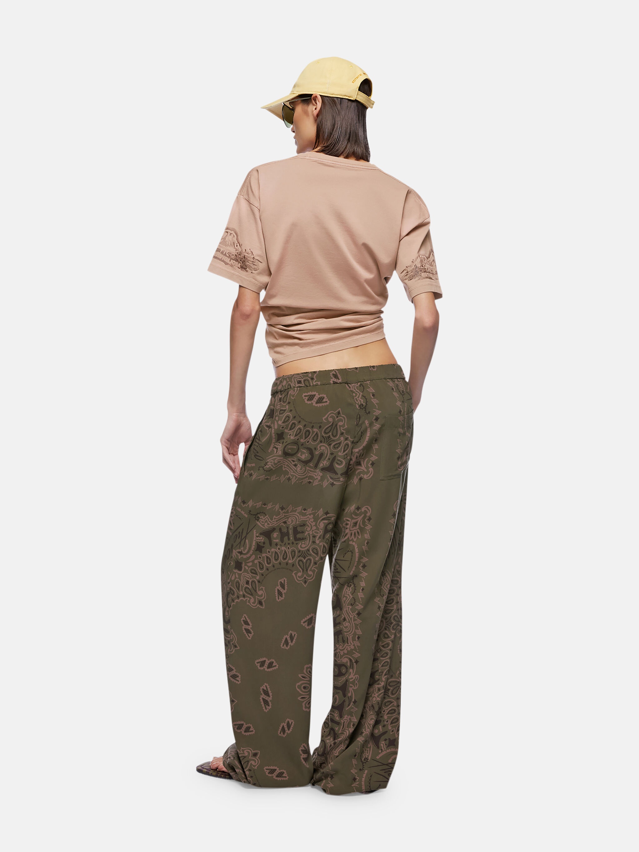 MILITARY GREEN LONG PANT - 3