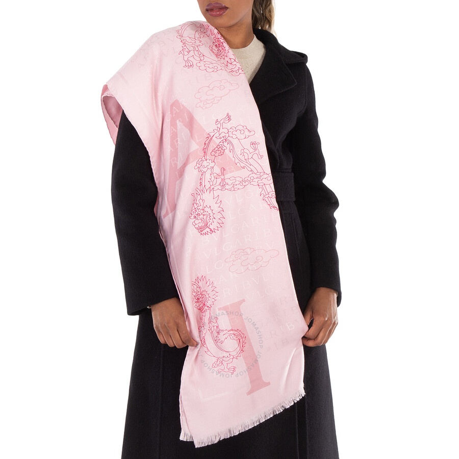 Bvlgari Year Of The Drago Logomania Stole - 2