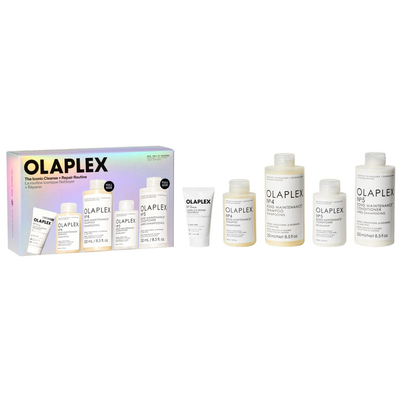 The Iconic Treatment, Shampoo & Conditioner, & Hair Repair Routine Set 1