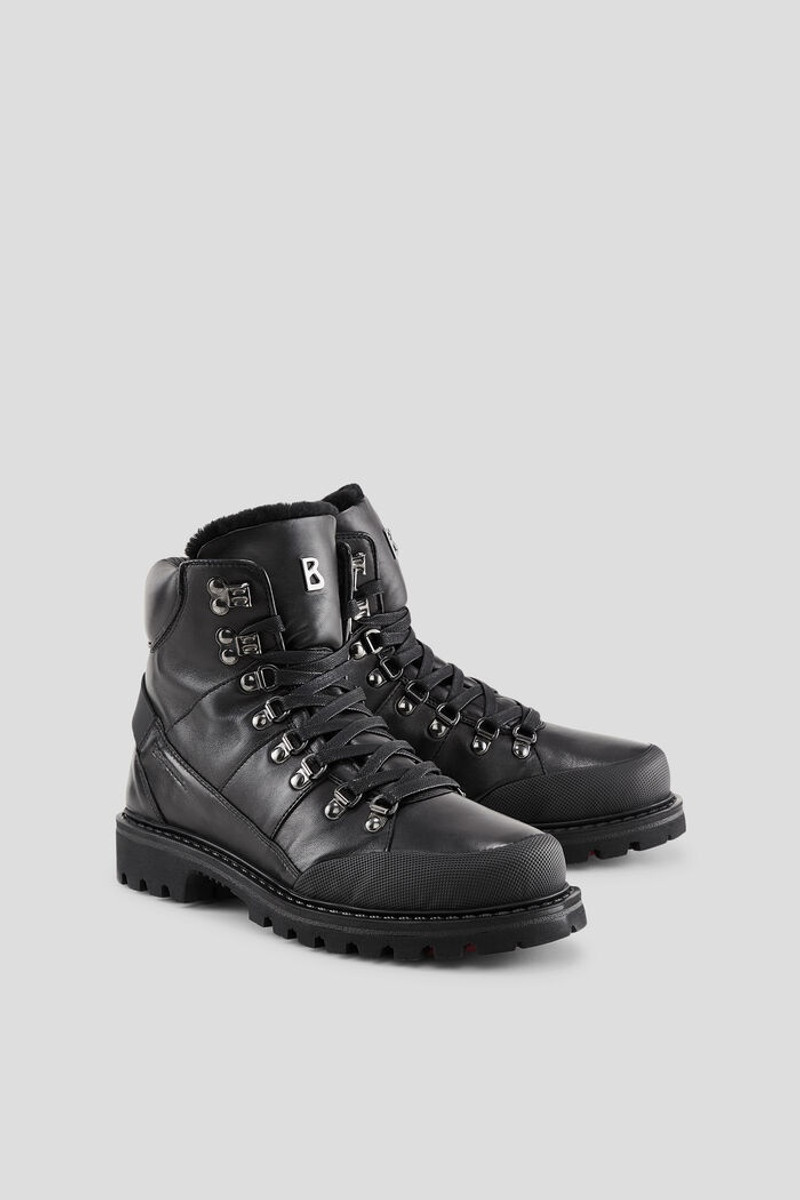 Helsinki Boots with spikes in Black 3