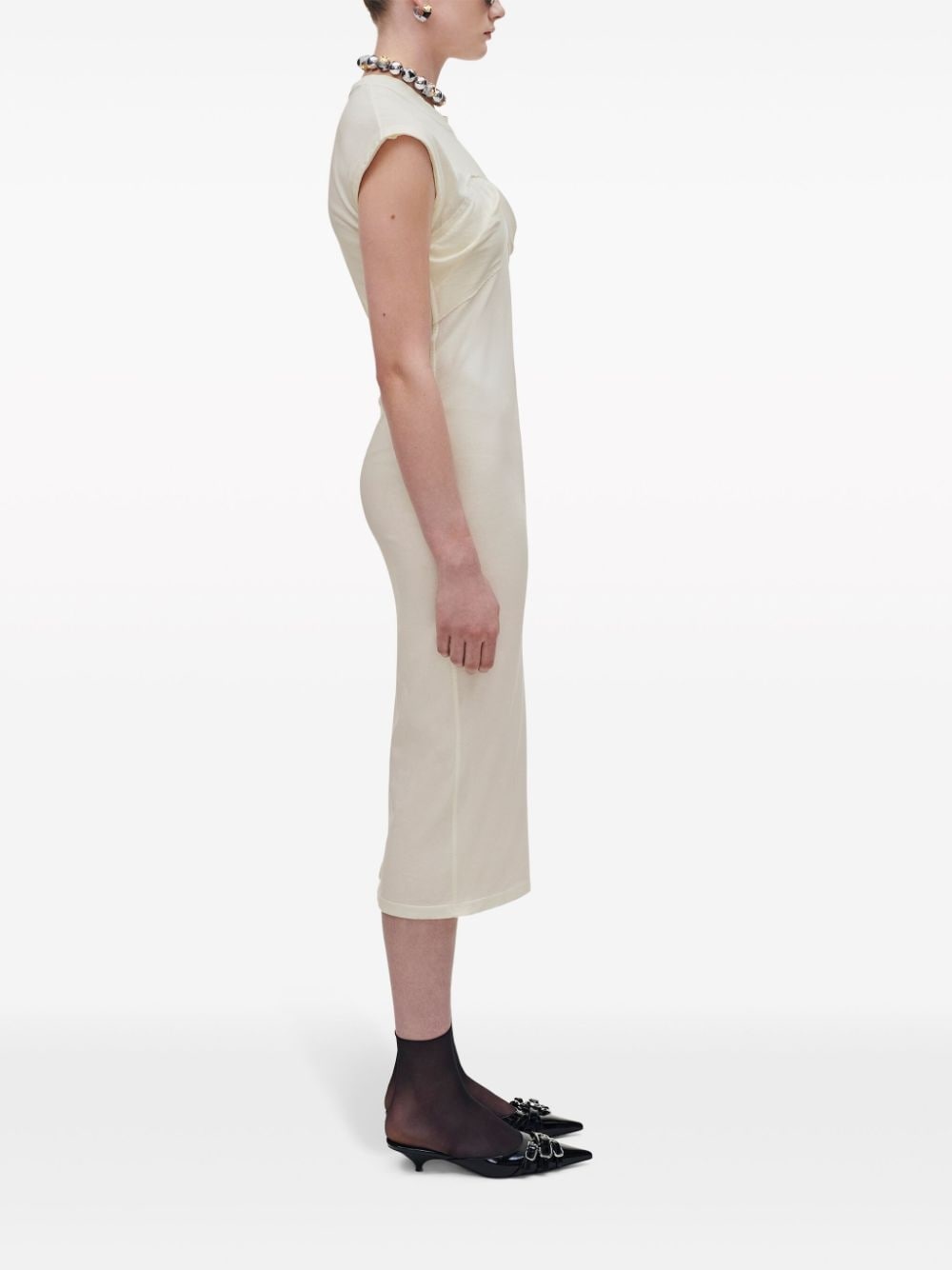 Seamed Up sleeveless midi dress - 3