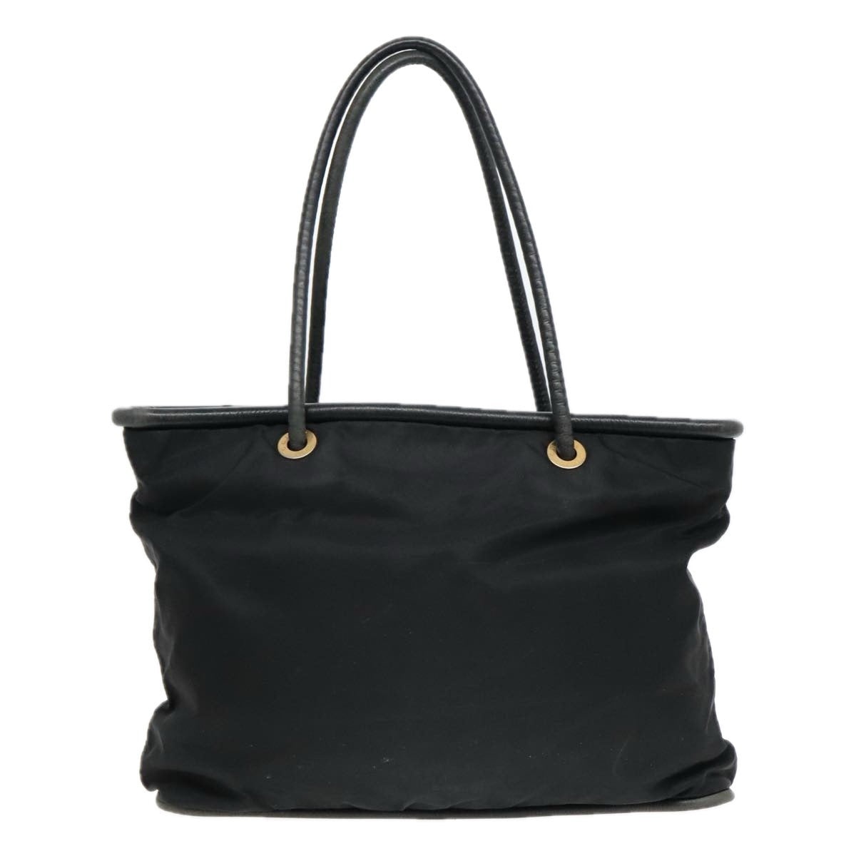 CELINE Tote Bag Nylon Black Gold - 2