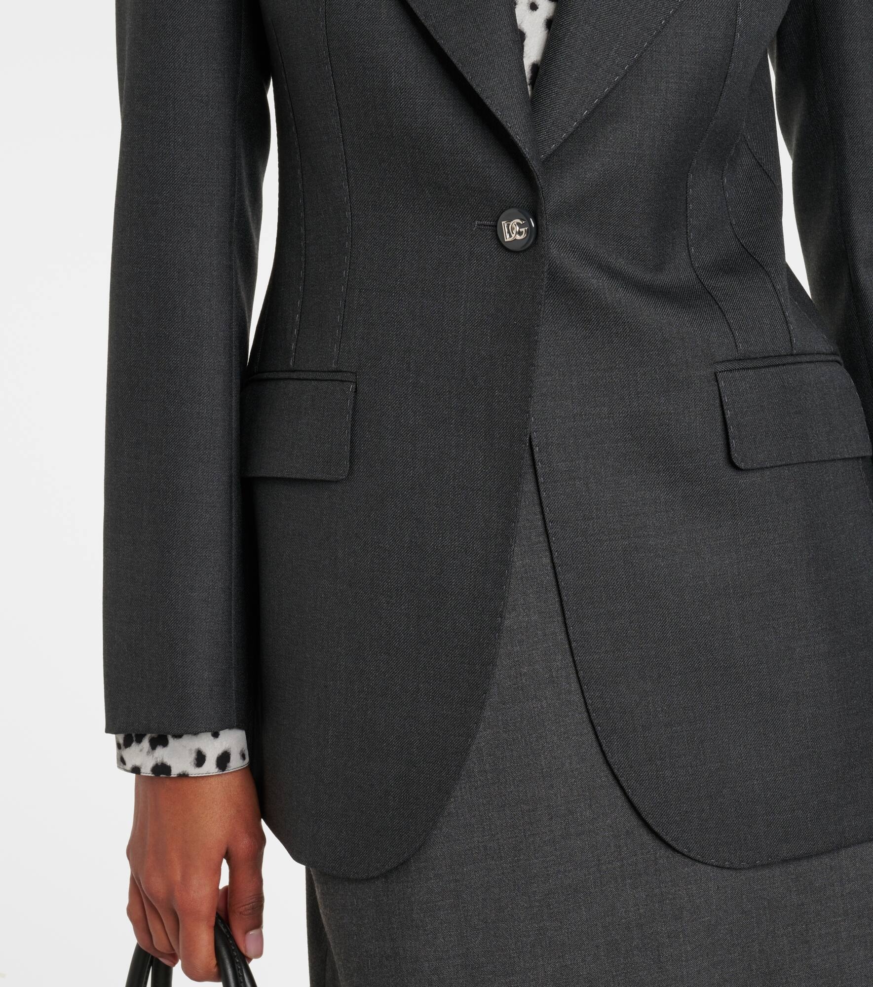 Virgin wool blazer - 5