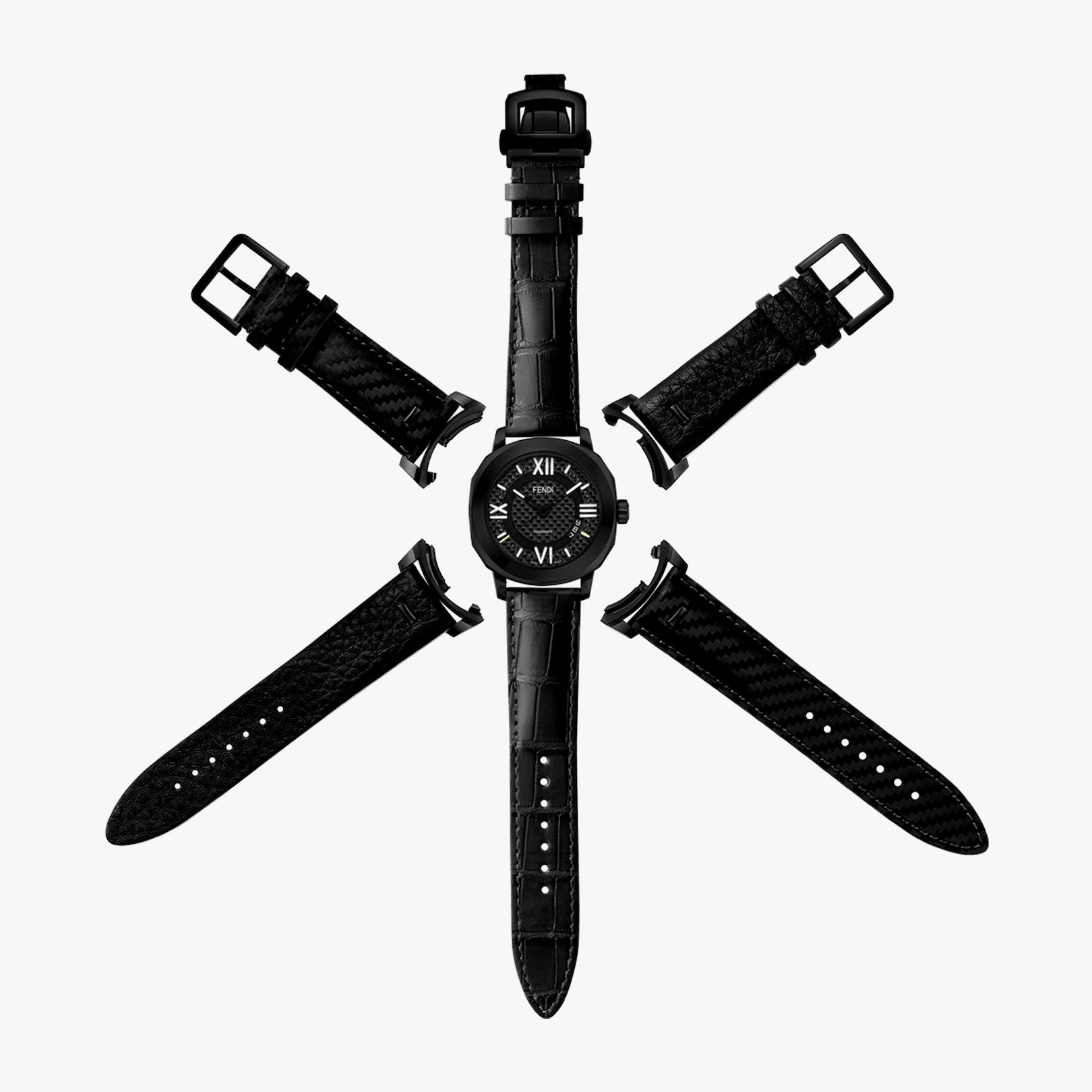 42 mm (1.7 inch) – Automatic watch with interchangeable straps - 4