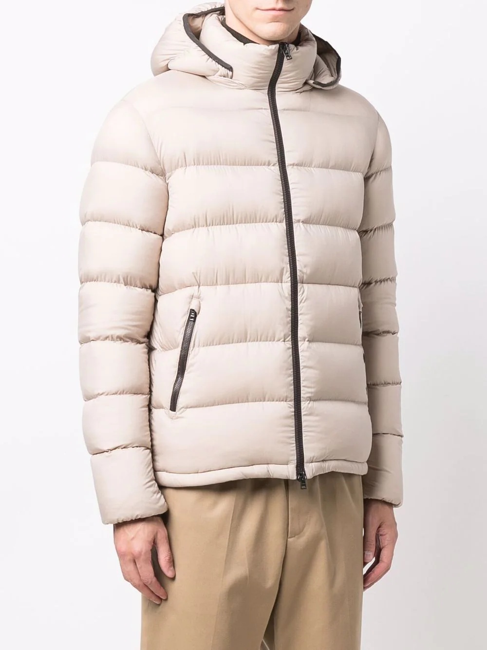 padded quilted coat - 3