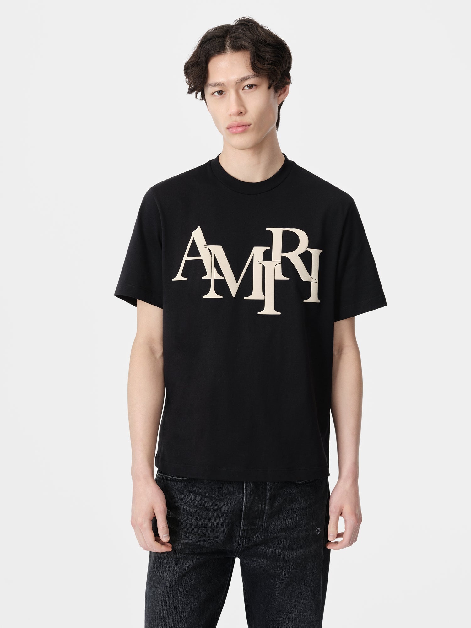 AMIRI STAGGERED TEE - 3