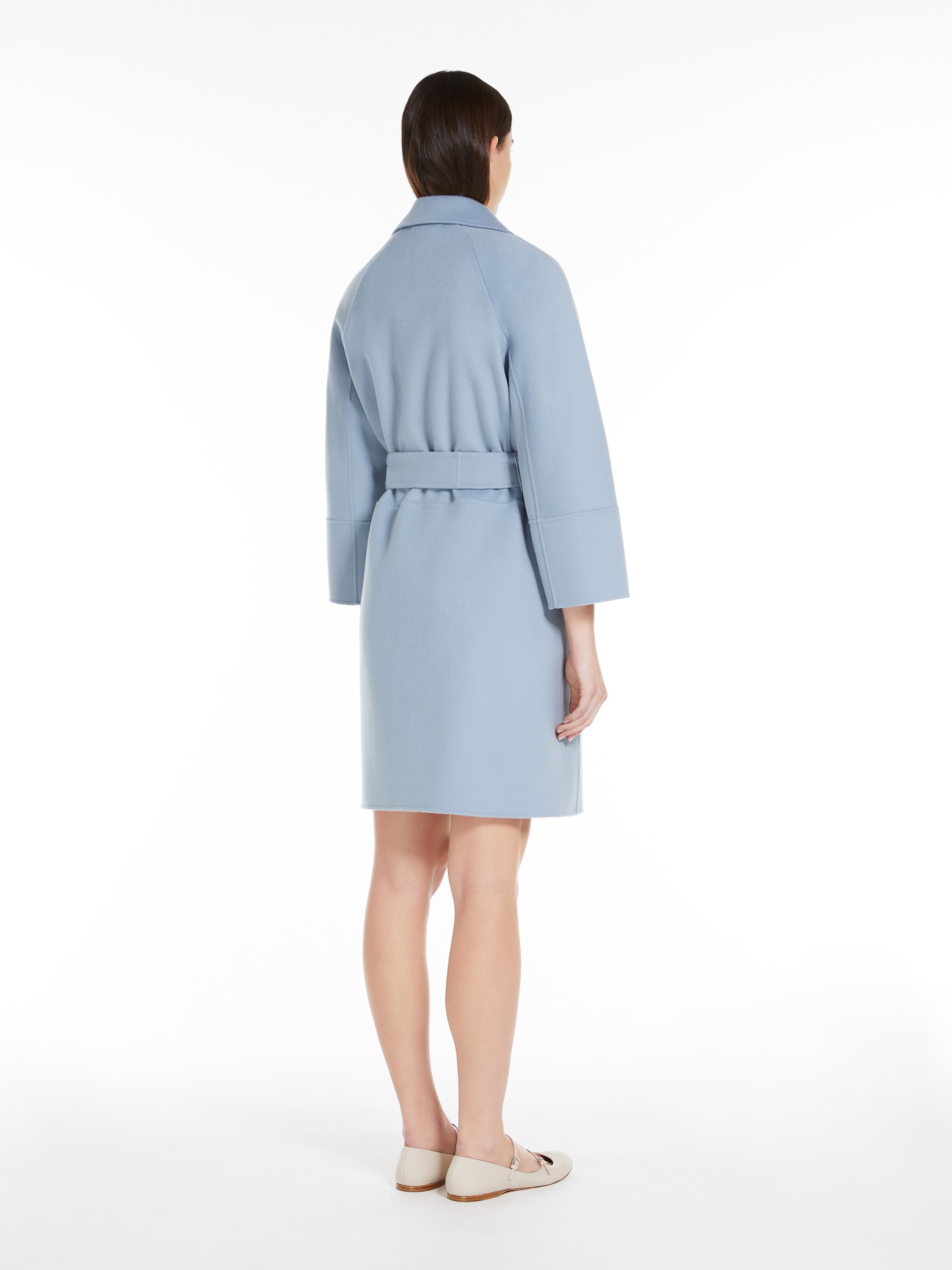 ARONA Double-faced short wool coat - 4