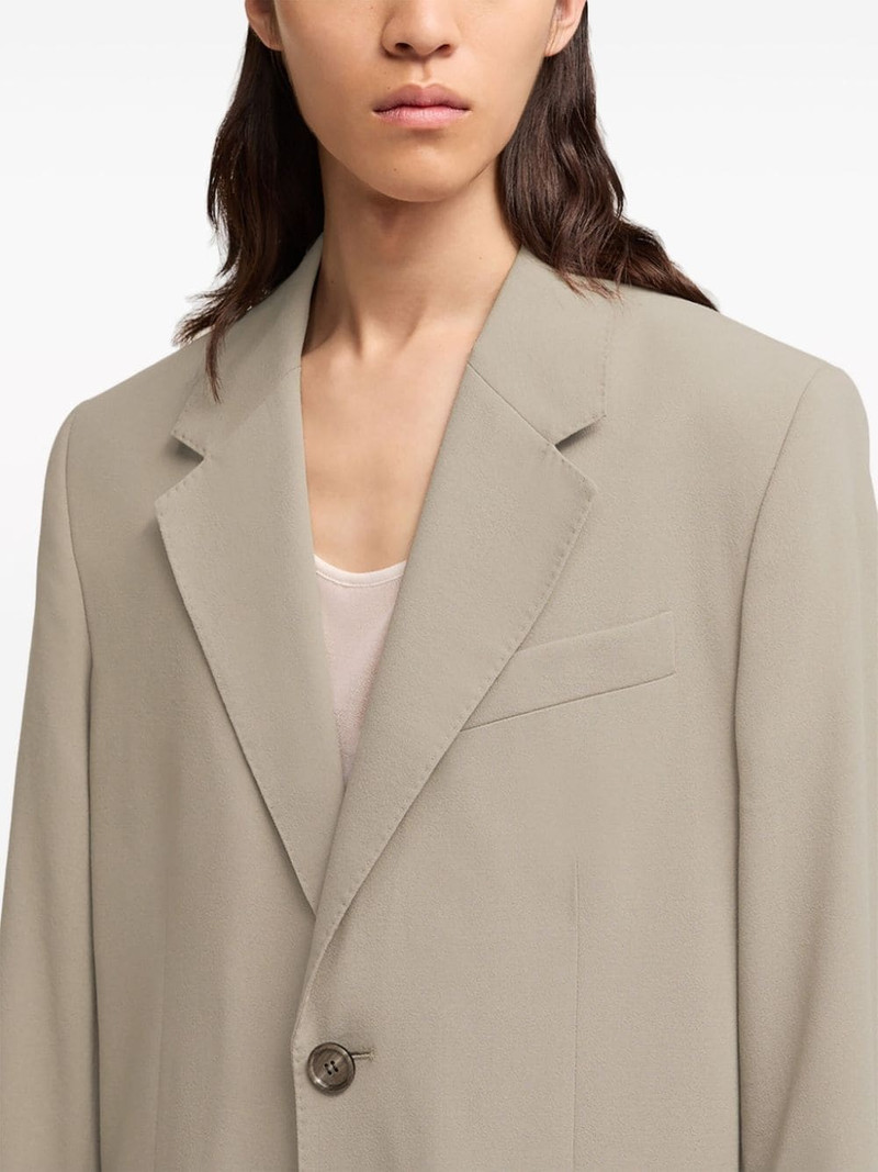 single-breasted virgin wool coat 6