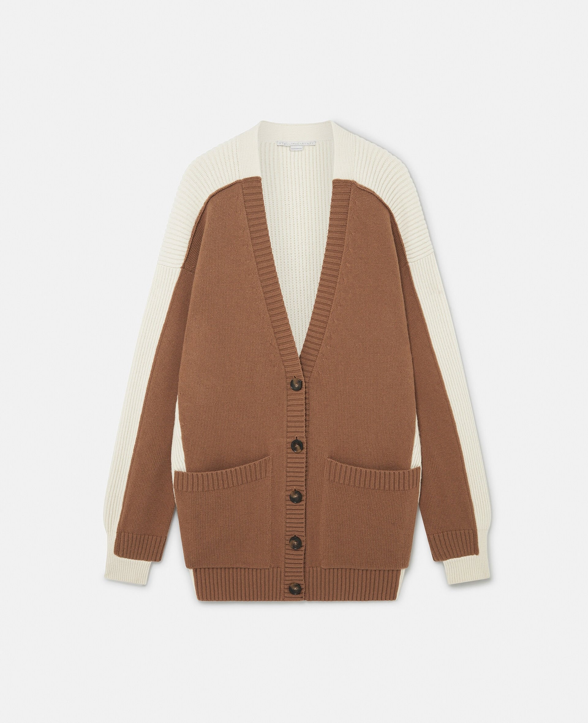Hybrid Oversized V-Neck Cardigan - 1