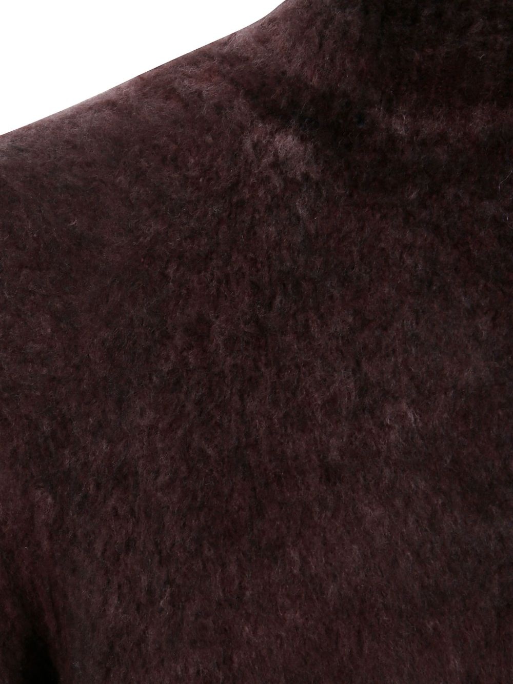 high-neck brushed sweater - 3