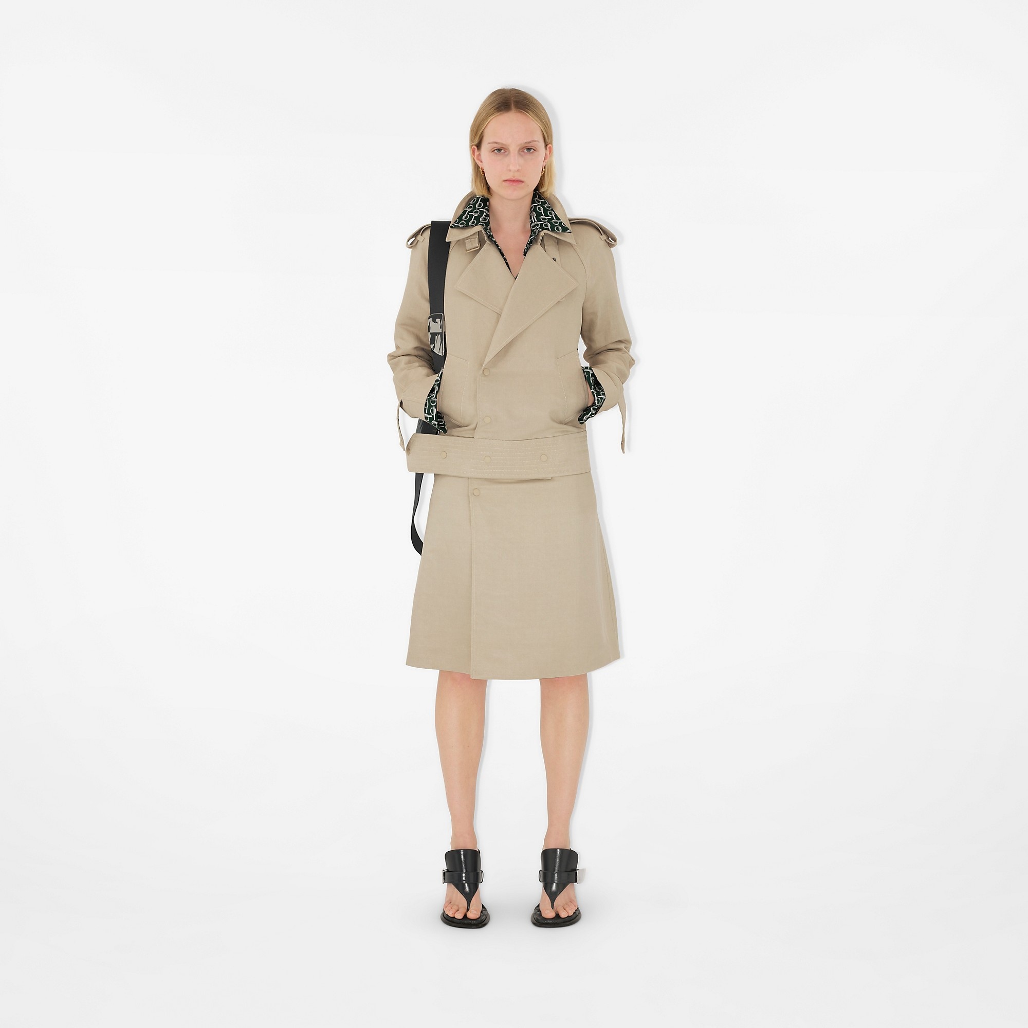 Canvas Trench Jacket - 2