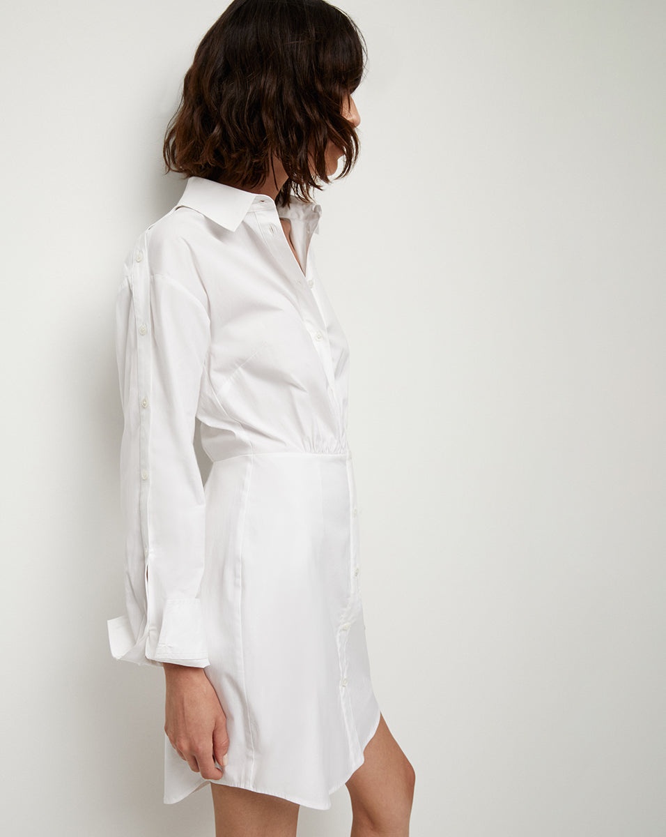 RAE POPLIN SHIRTDRESS - 3