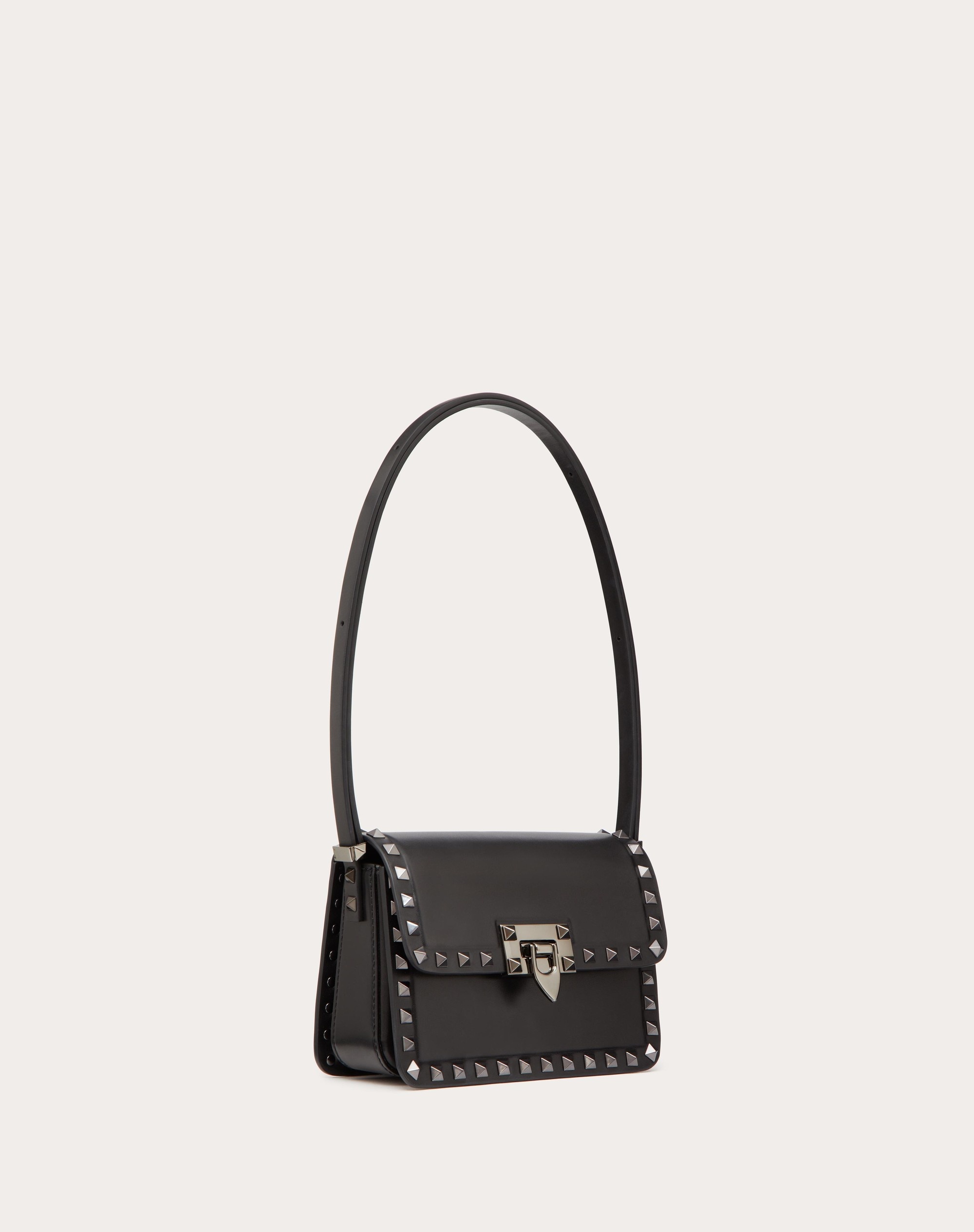 SMALL ROCKSTUD23 SMOOTH CALFSKIN SHOULDER BAG - 2