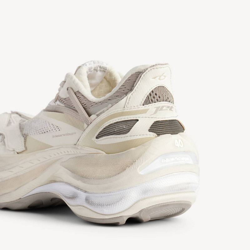 BALENCIAGA Men's Jet Sneaker in Eggshell outlook