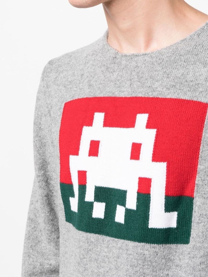 graphic-print jumper 5
