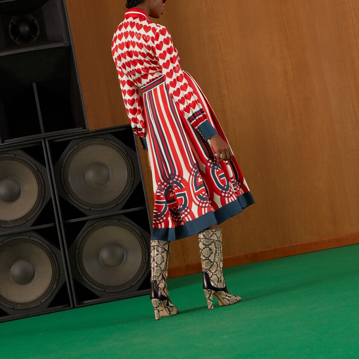 G optical silk skirt - 7