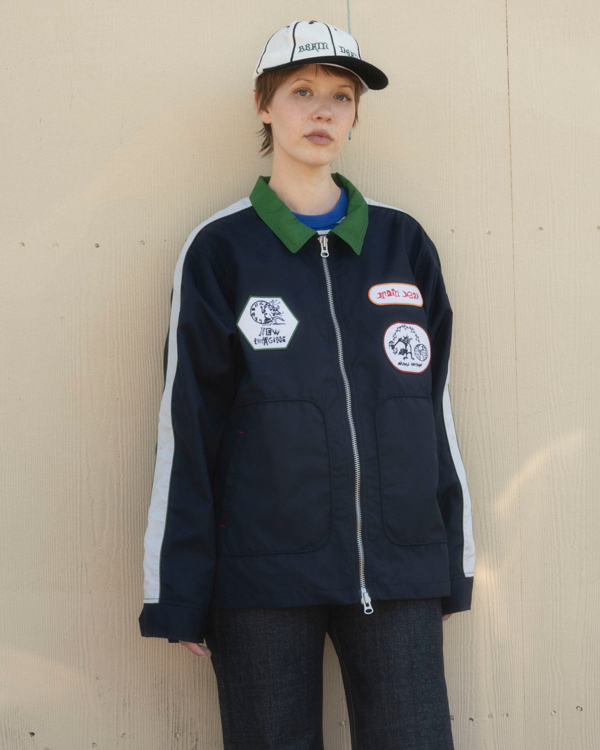 Meltdown Racing Jacket - Navy - 5