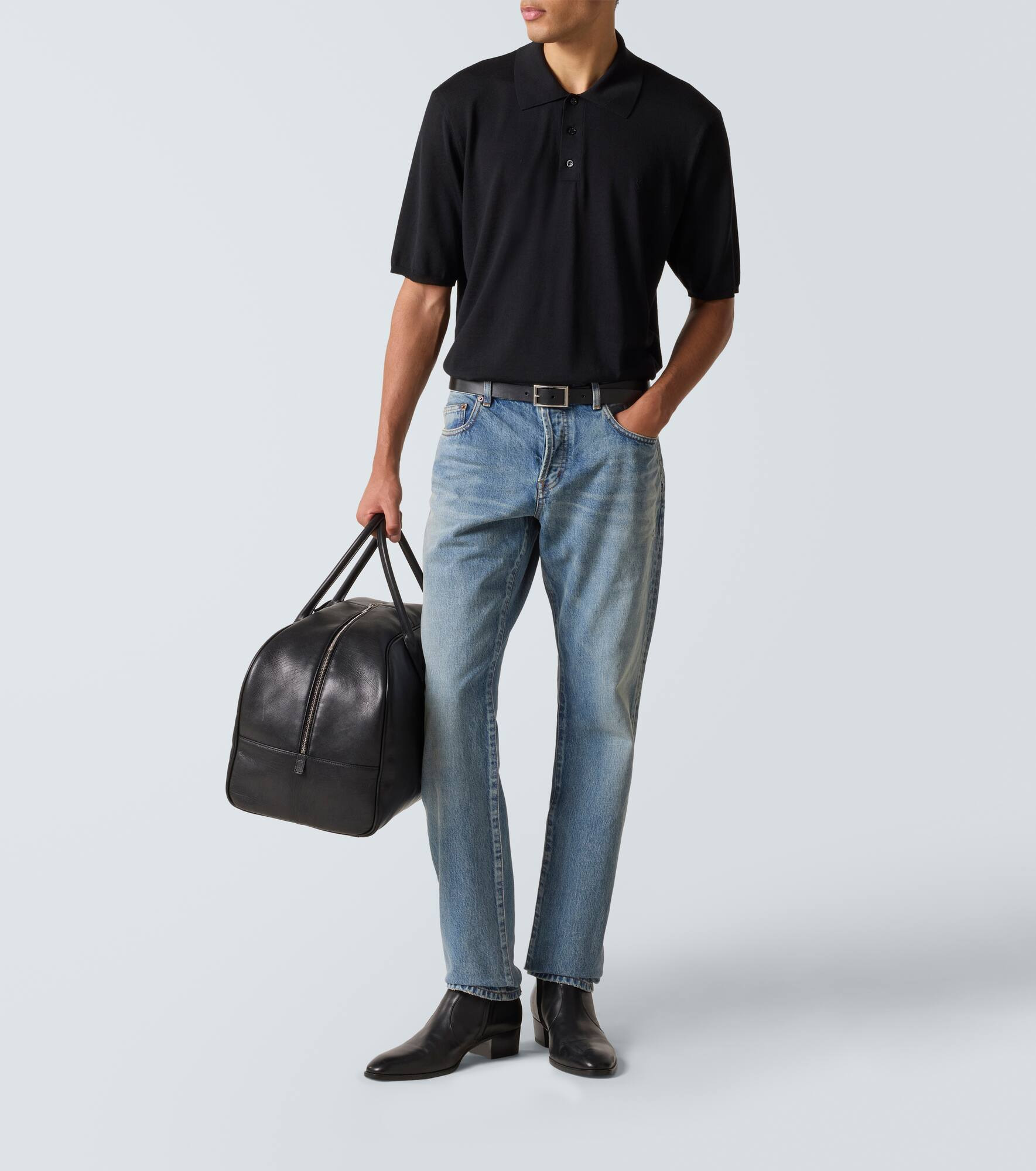 Wool polo shirt - 2