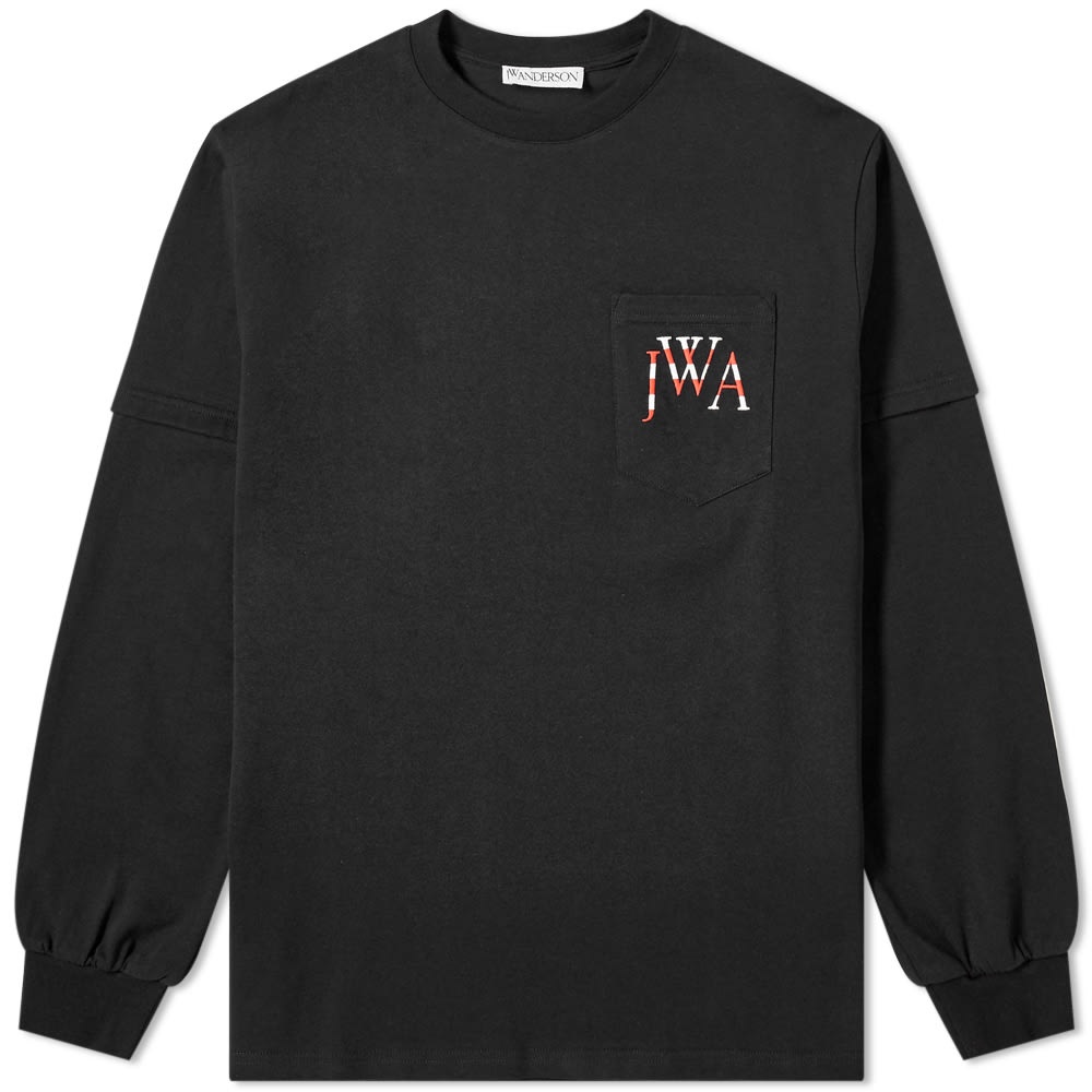 JW Anderson Long Sleeve Trompe L'Oeuil Tee - 1