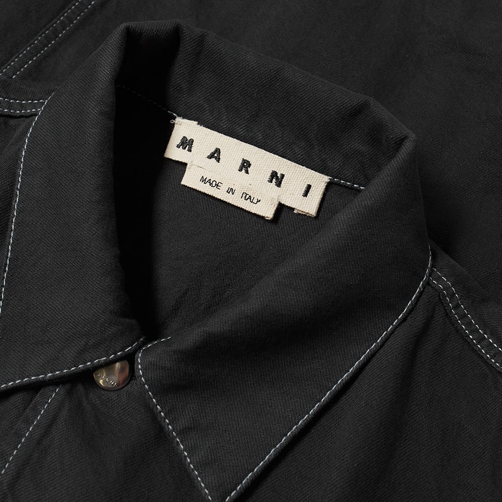 Marni Spray Detail Denim Jacket - 4