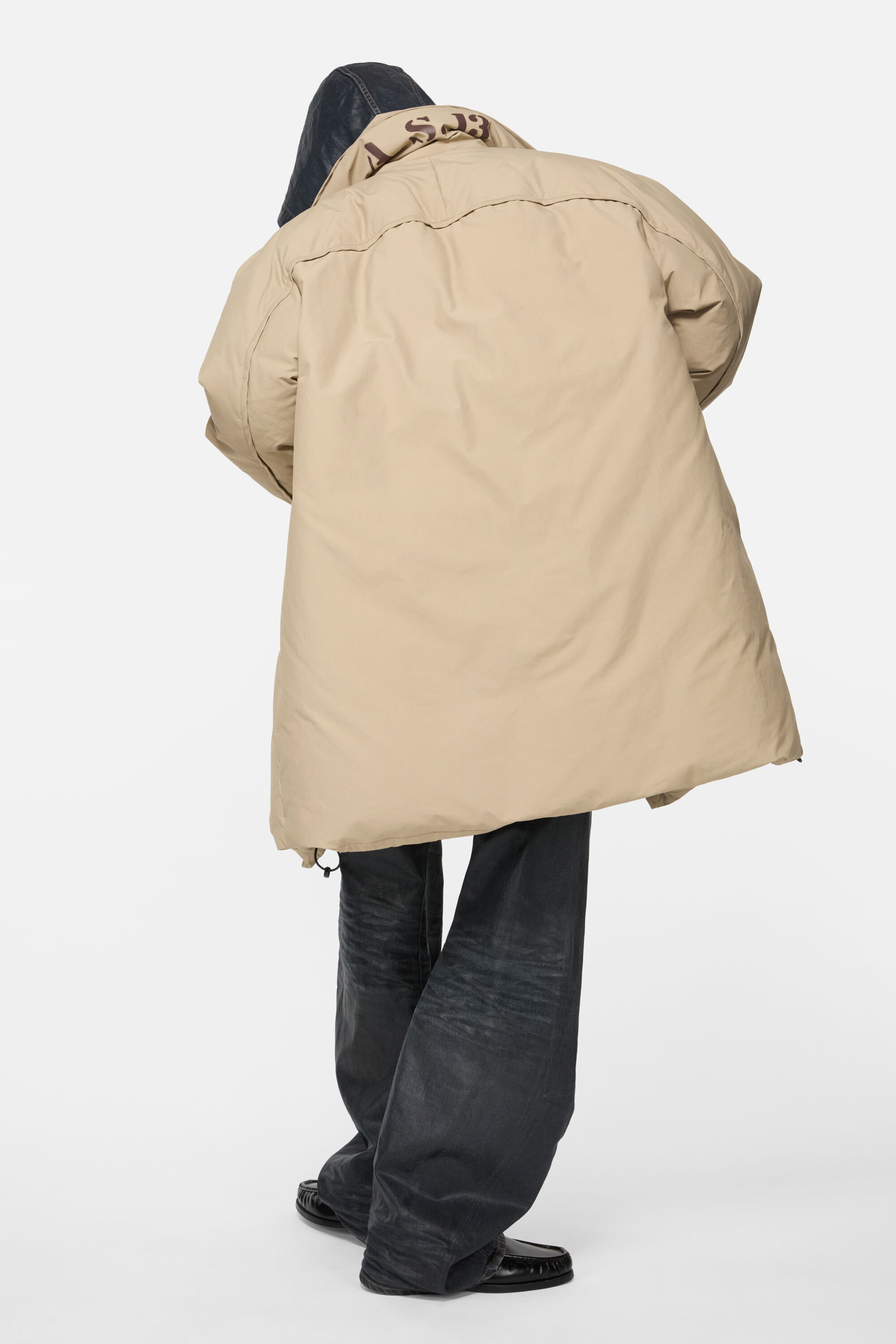 Down jacket - Beige - 3