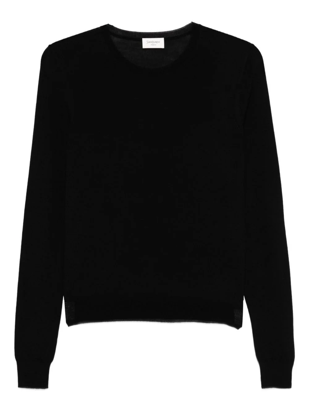 crew-neck wool top - 1