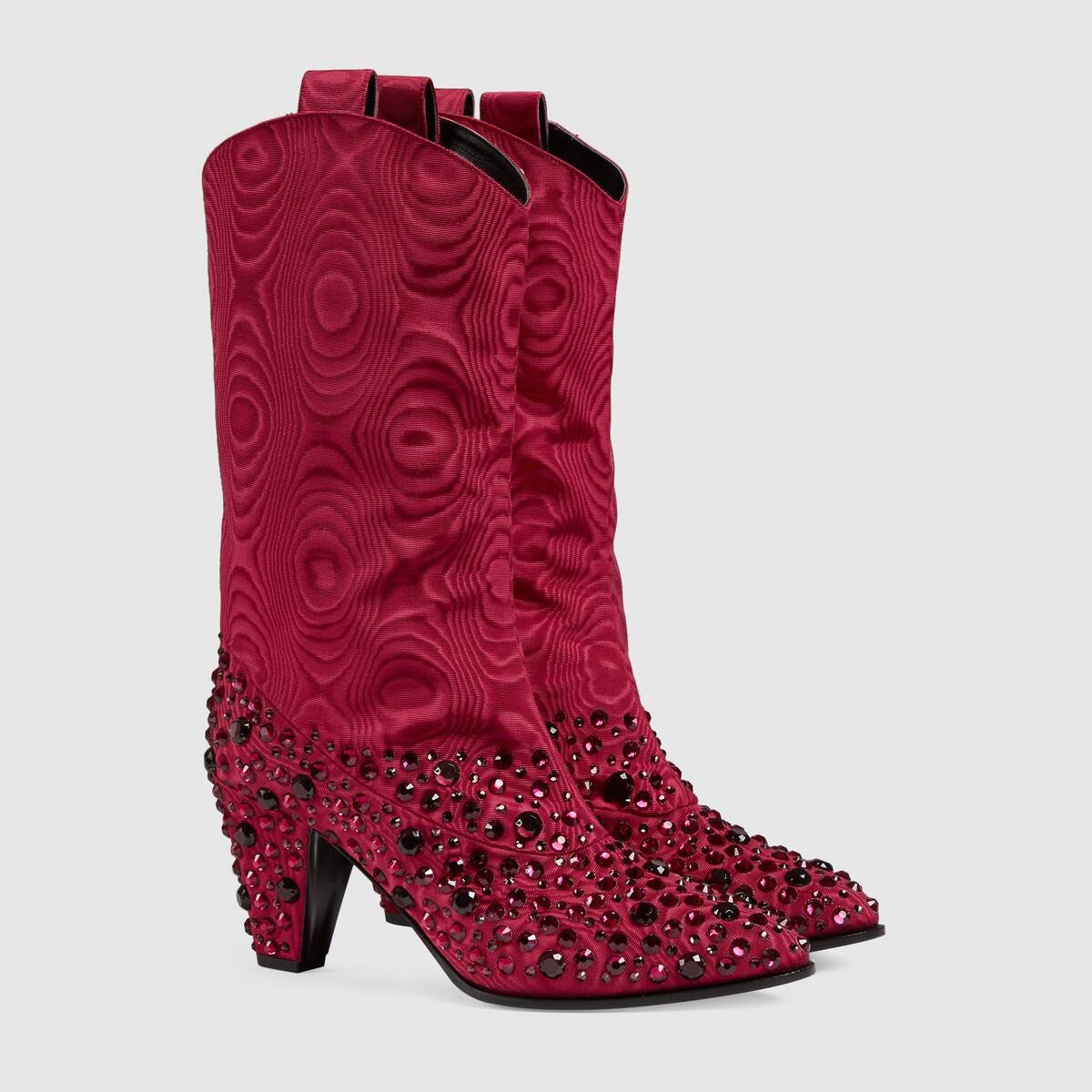 Women's boot with crystals - 2