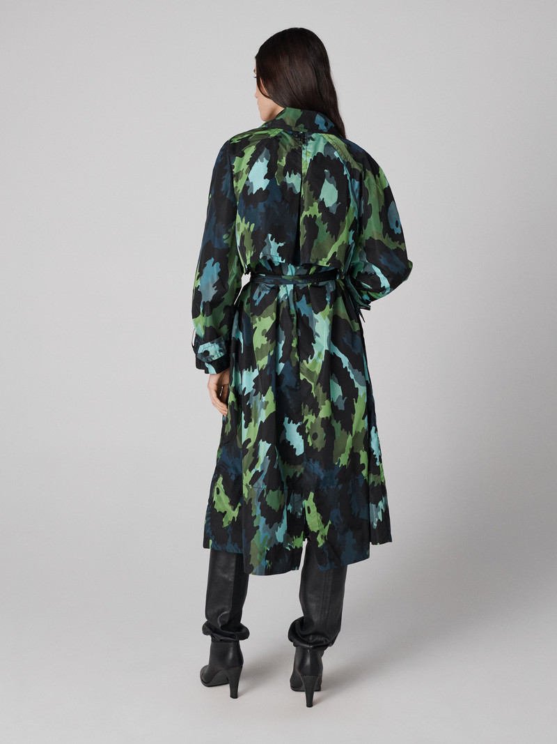 DIANE VON FURSTENBERG Jasper Trench Coat outlook