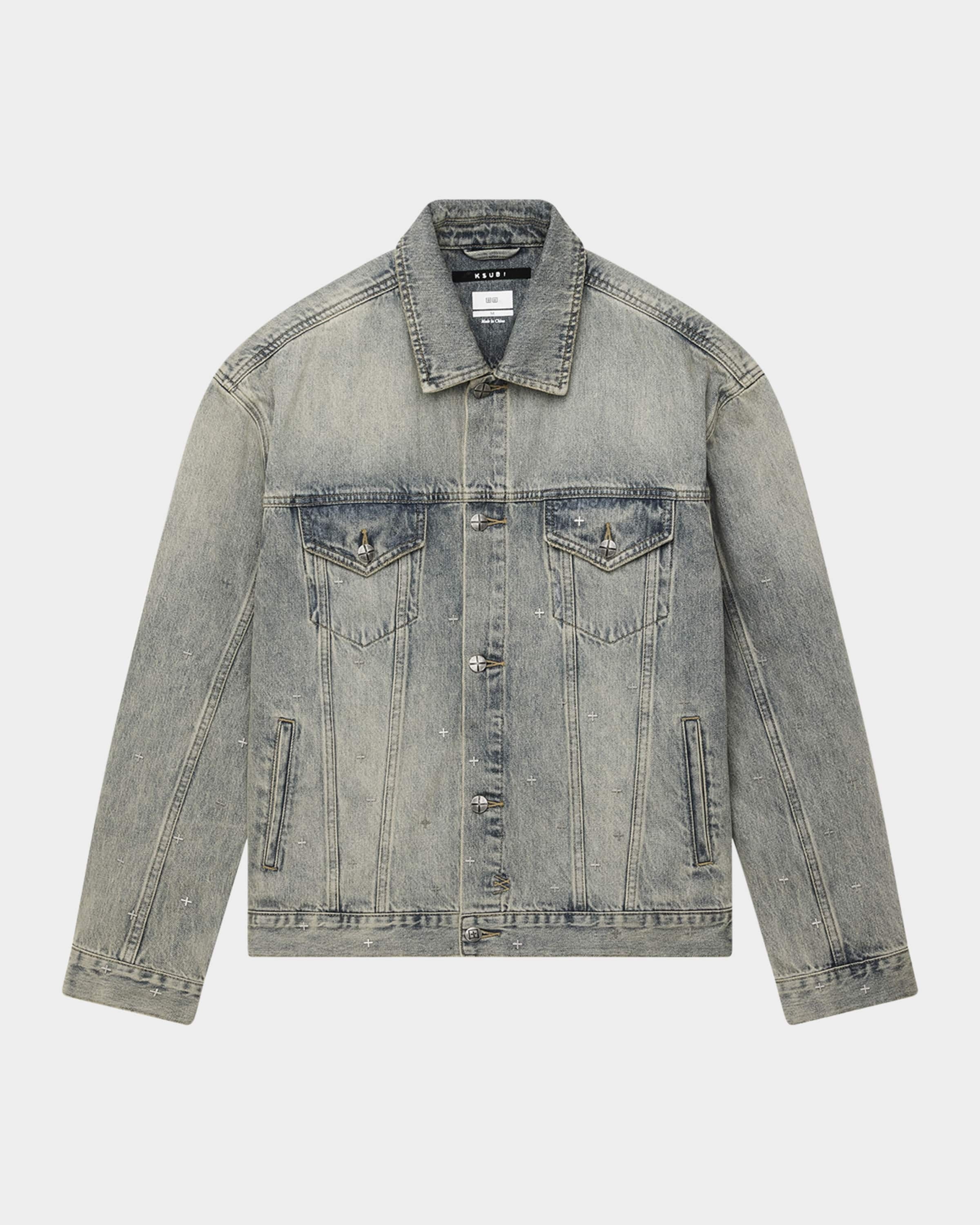 Men's Oh G Stagelight Metalik Denim Jacket - 2