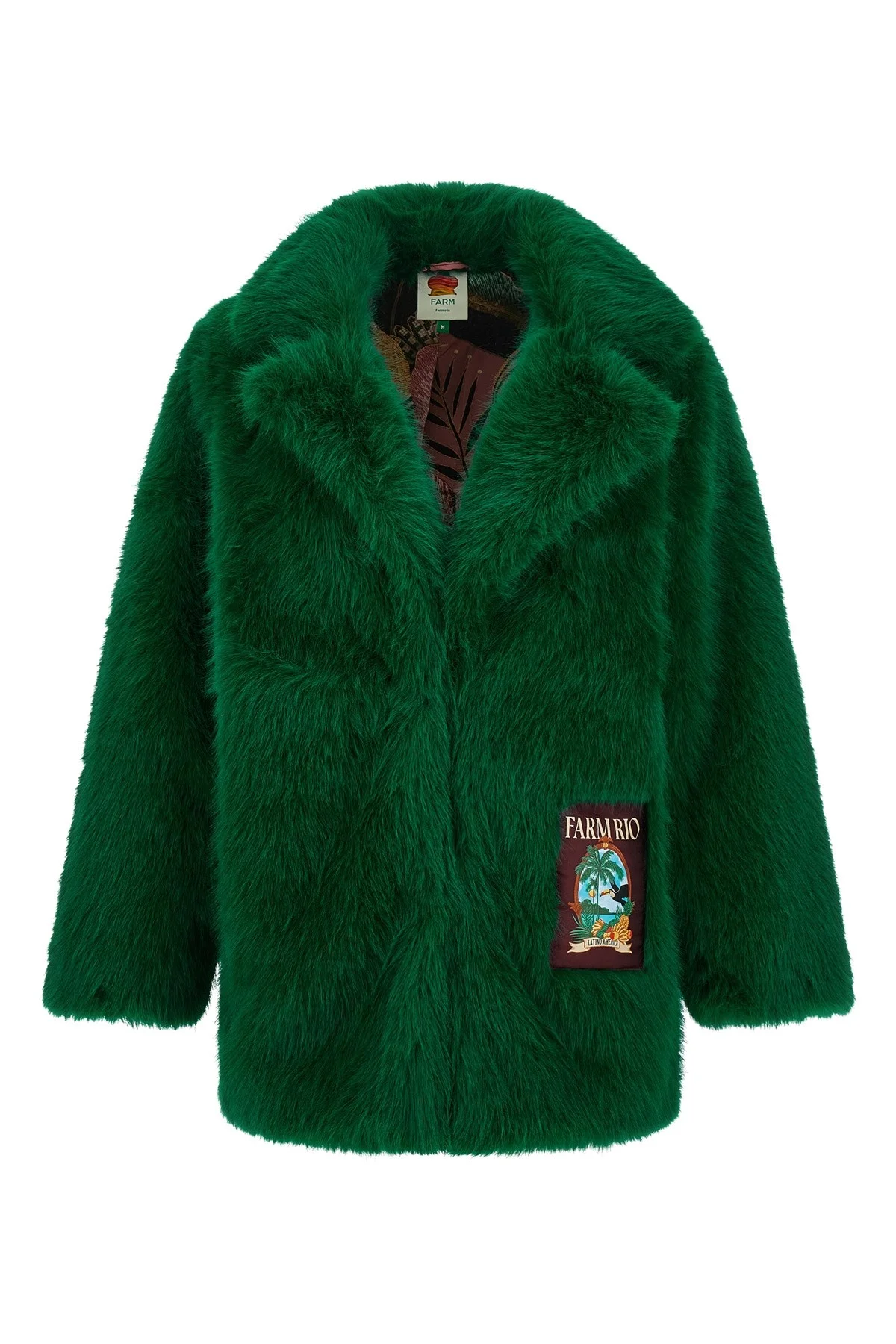 Faux Fur Graphic Patch - 1