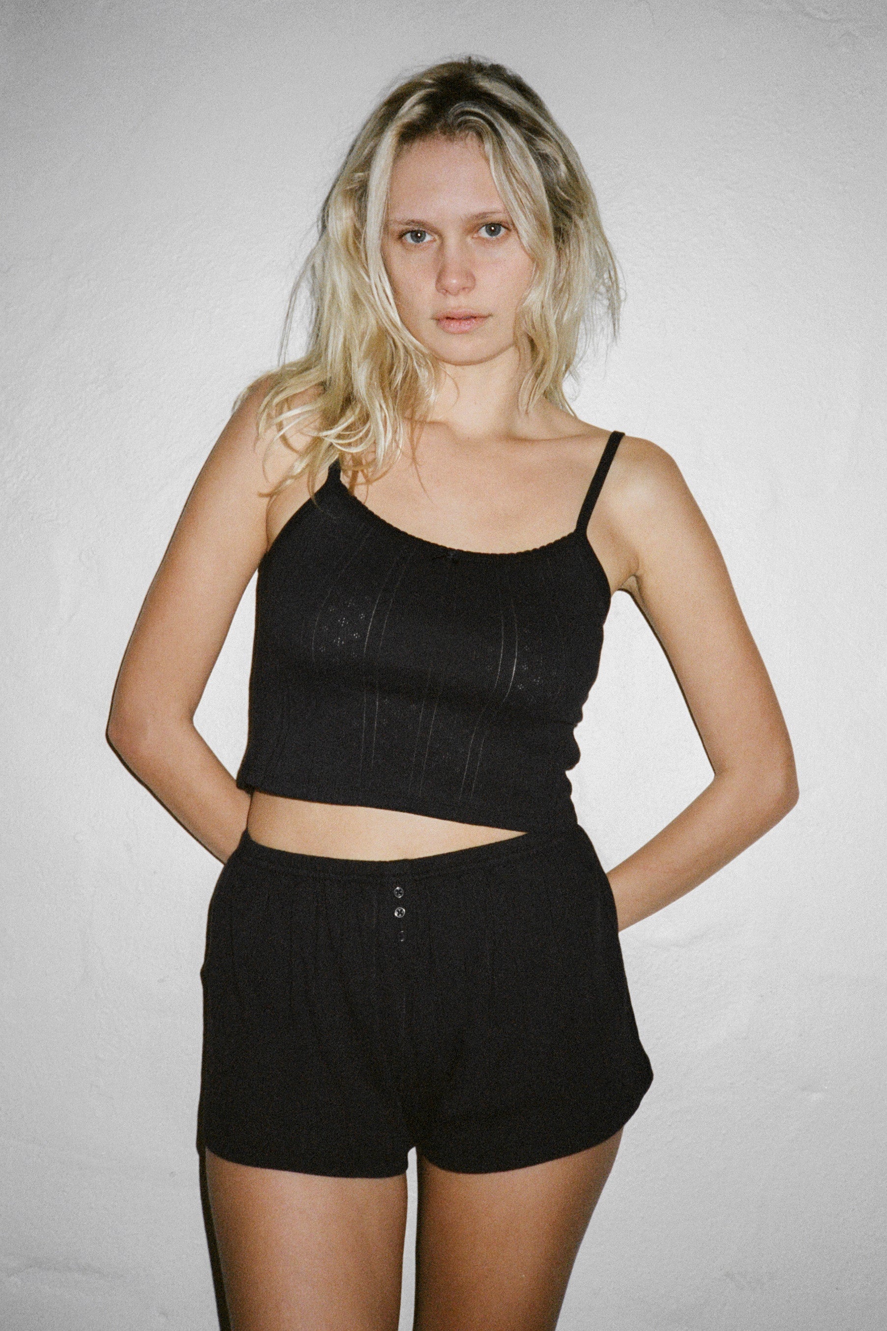 The Picot Tank Black - 3