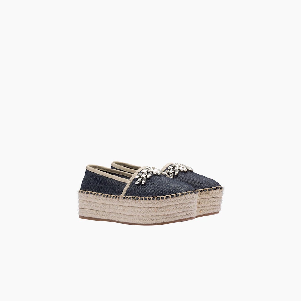 Denim espadrilles - 1