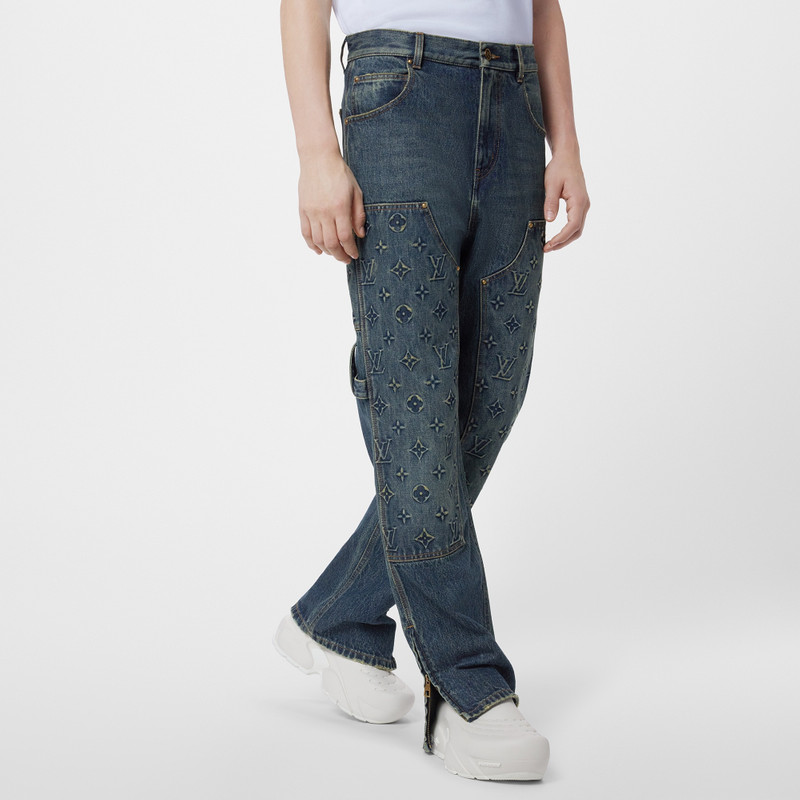 Workwear Denim Carpenter Pants 4