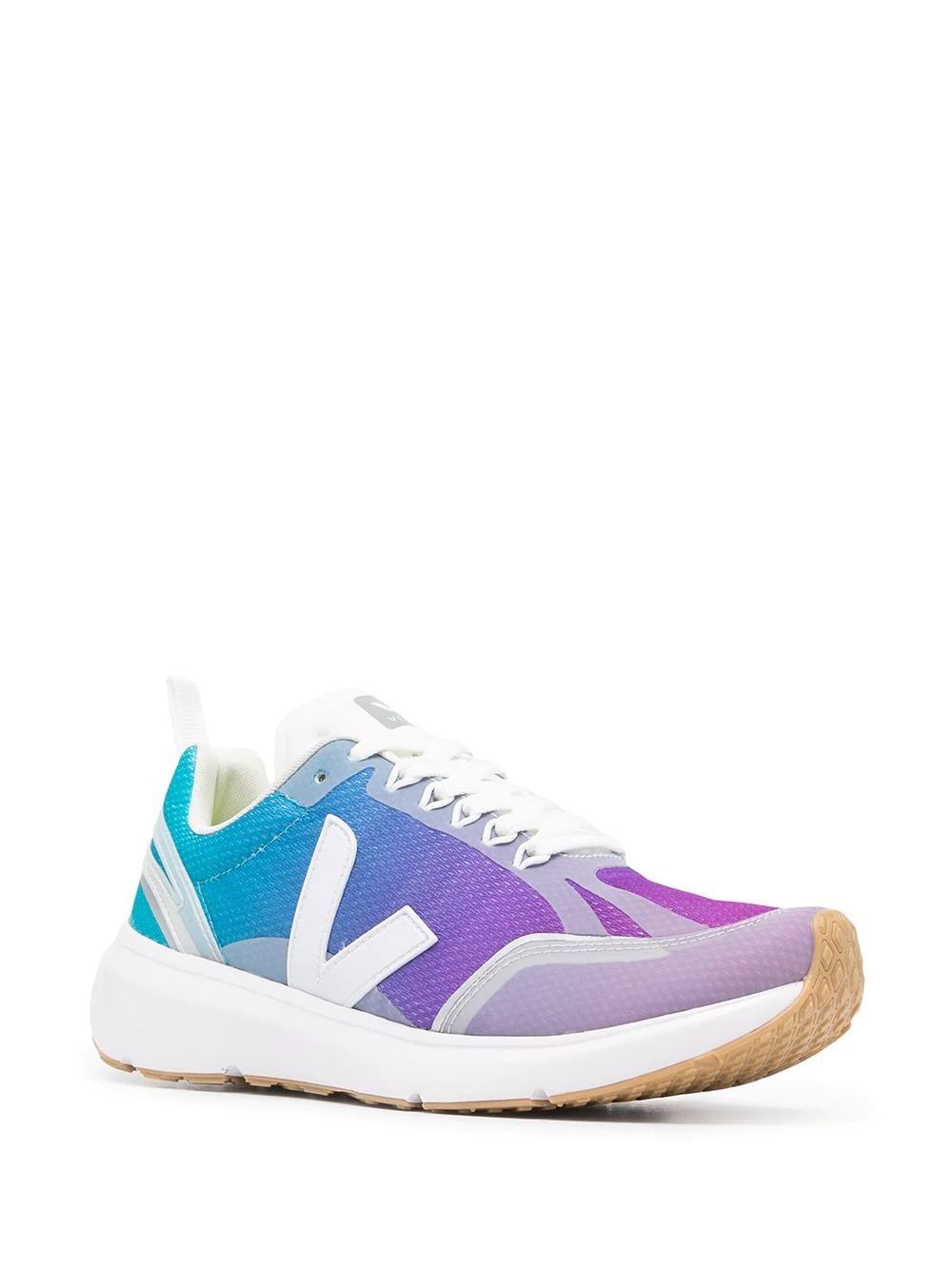 gradient-logo sneakers - 2