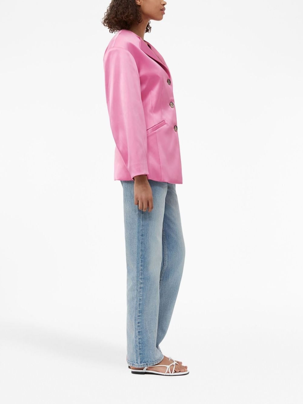 single-breasted blazer - 4
