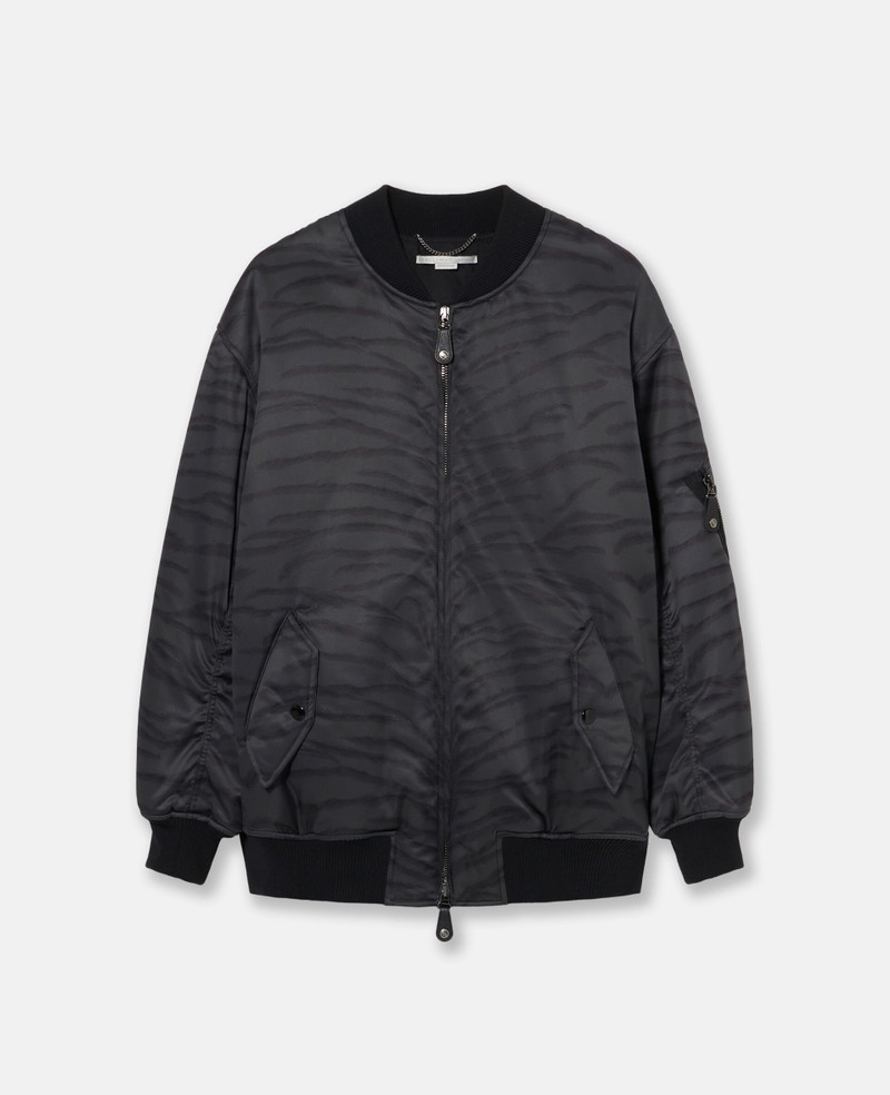 호랑이 인쇄 Bomber 재킷 1