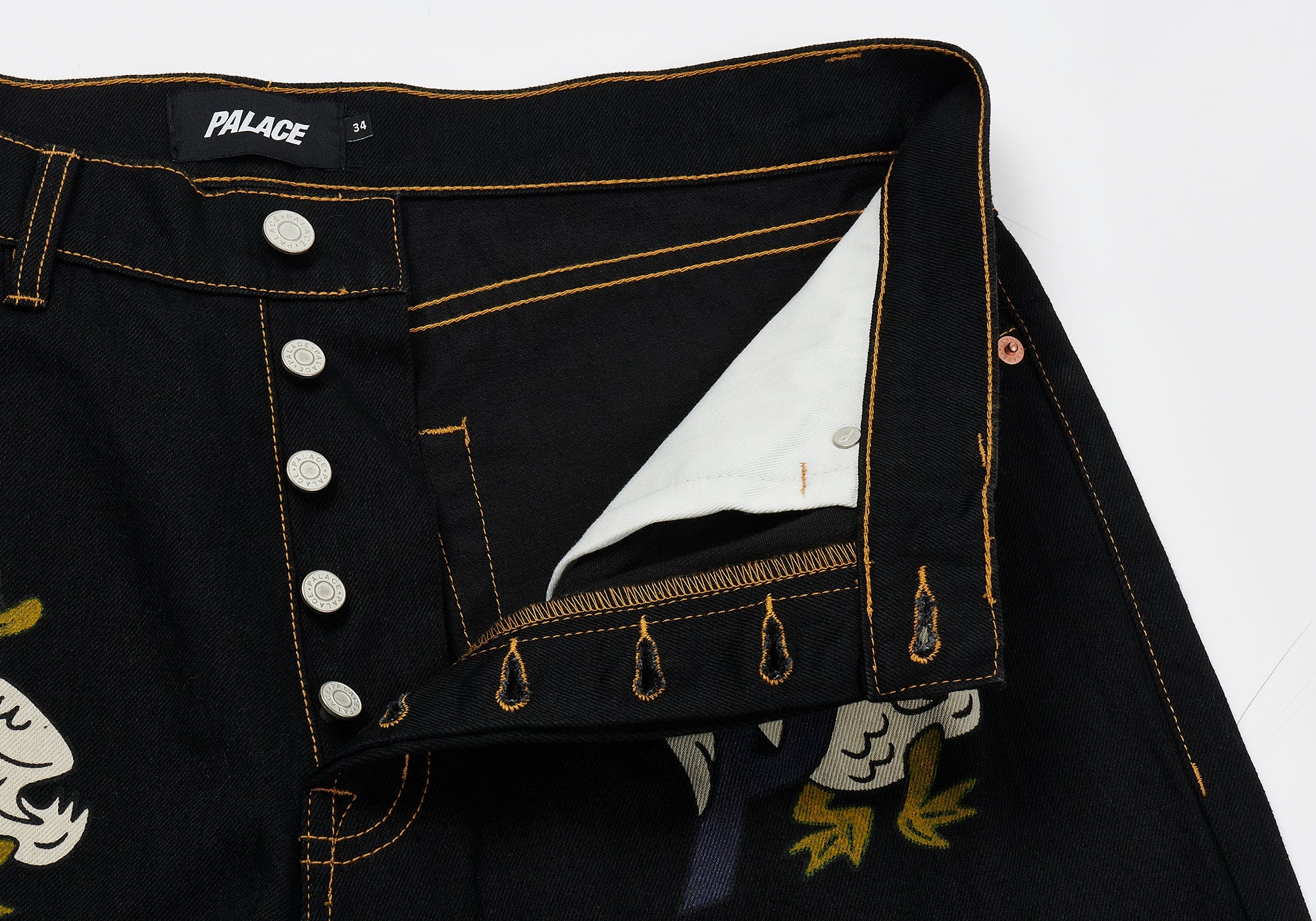 DUCKS BAGGIES JEAN BLACK - 5