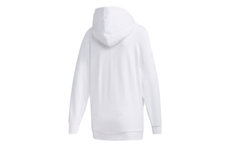 (WMNS) adidas neo Casual Sports Pullover White GH8212 - 2