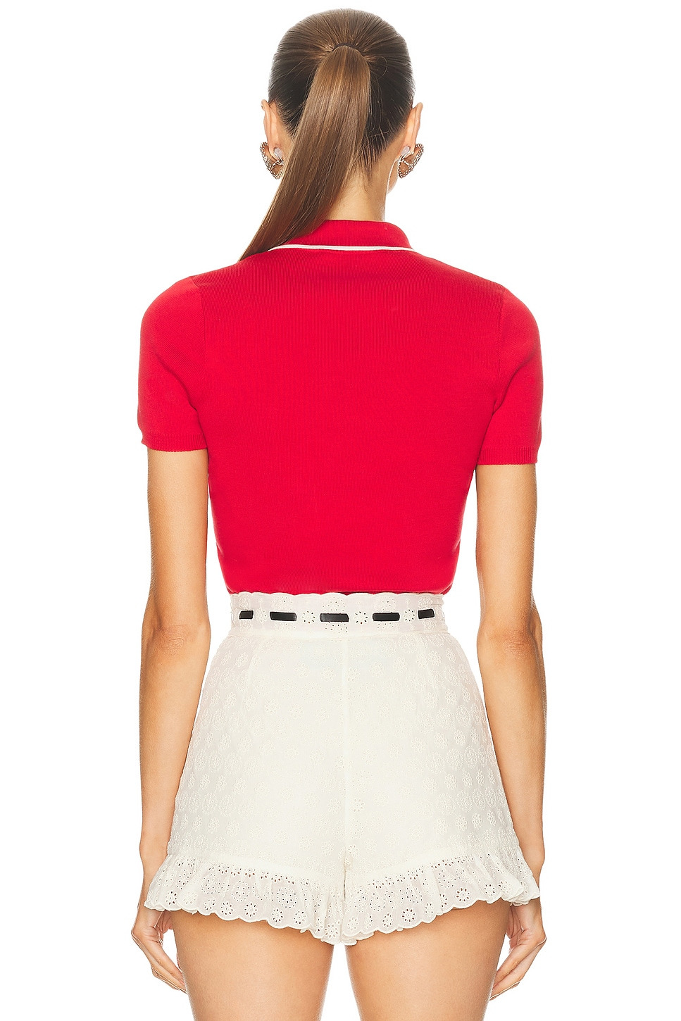 Embroidered Cherry Top - 3