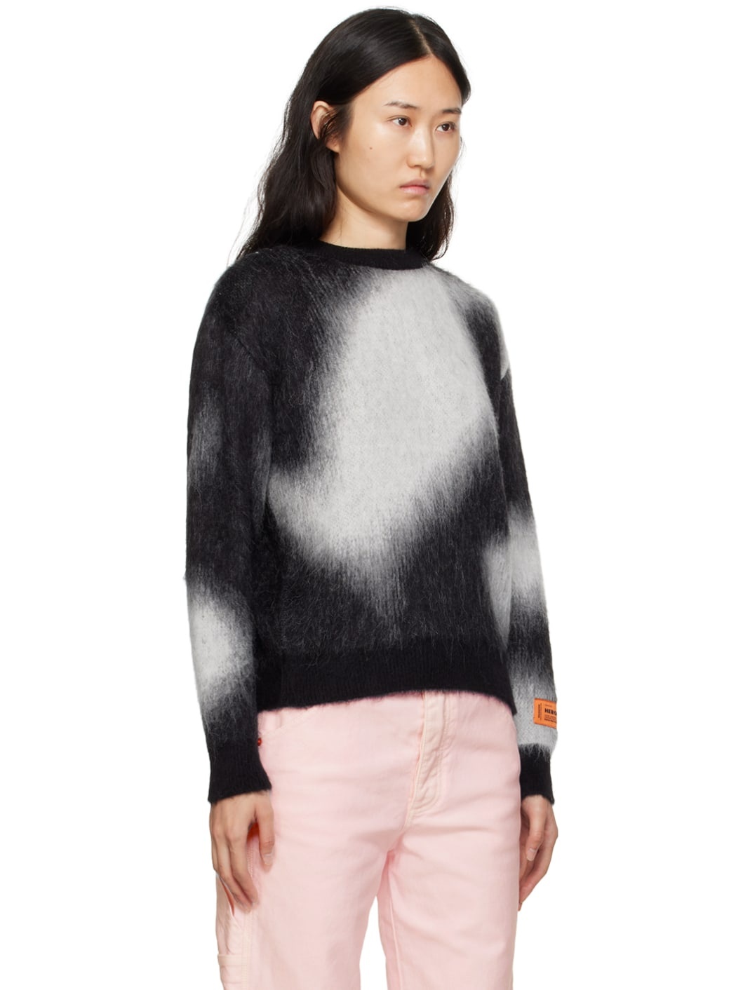 Black & White Aop Sweater - 2