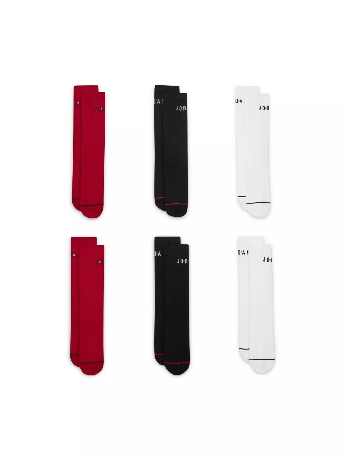 Essentials Crew Socks (6 Pairs) - 2