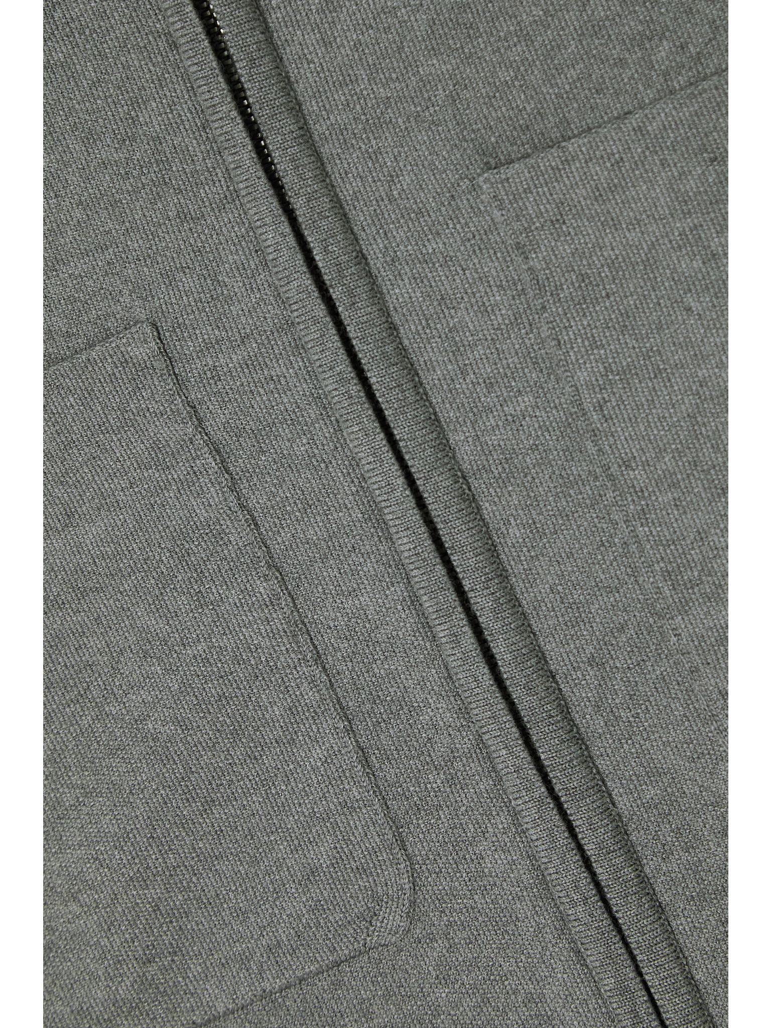 Valsesia wool bomber jacket Gray - 5