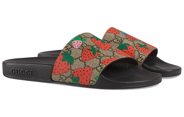 (WMNS) Gucci Slide 'Strawberry' 408508-G2200-8919 - 3