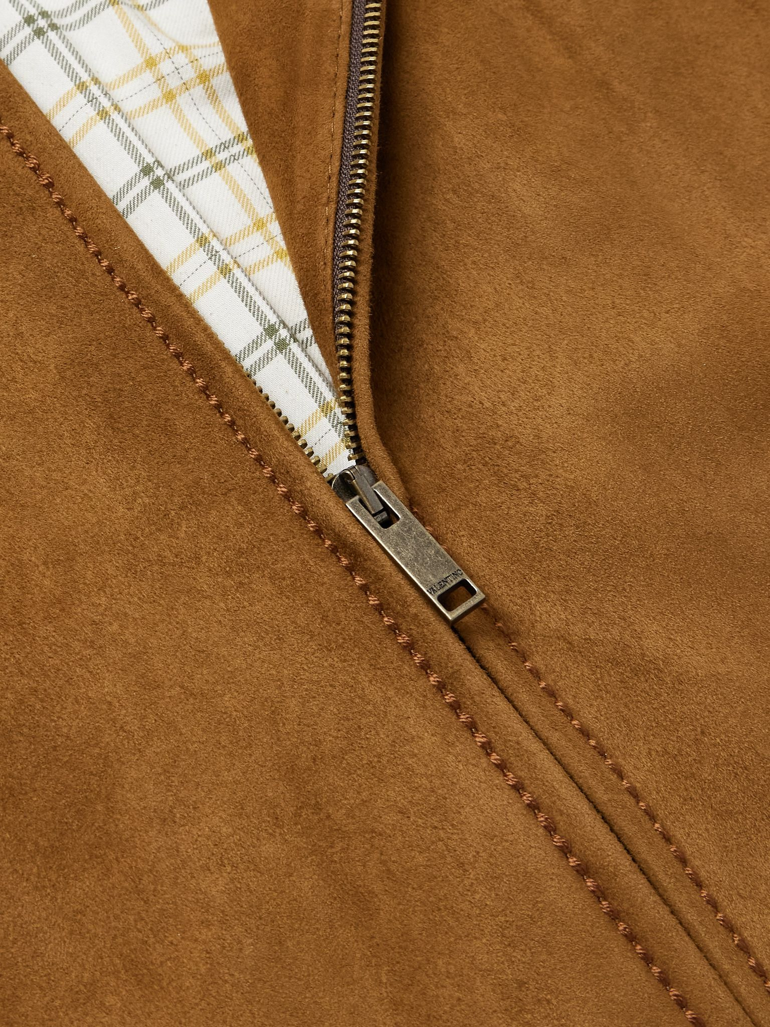 Suede Jacket Brown - 4