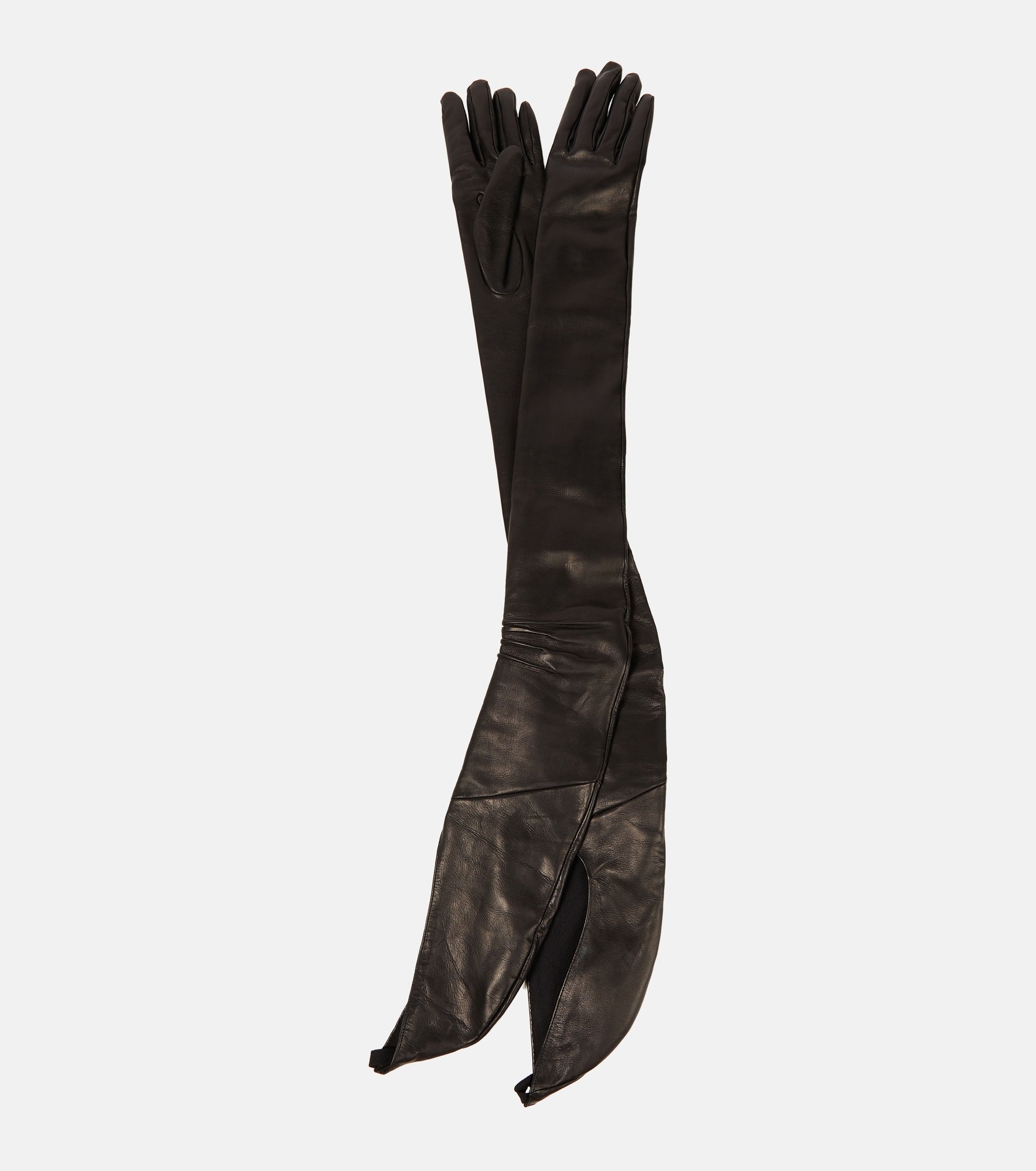 Lucia long leather gloves - 1