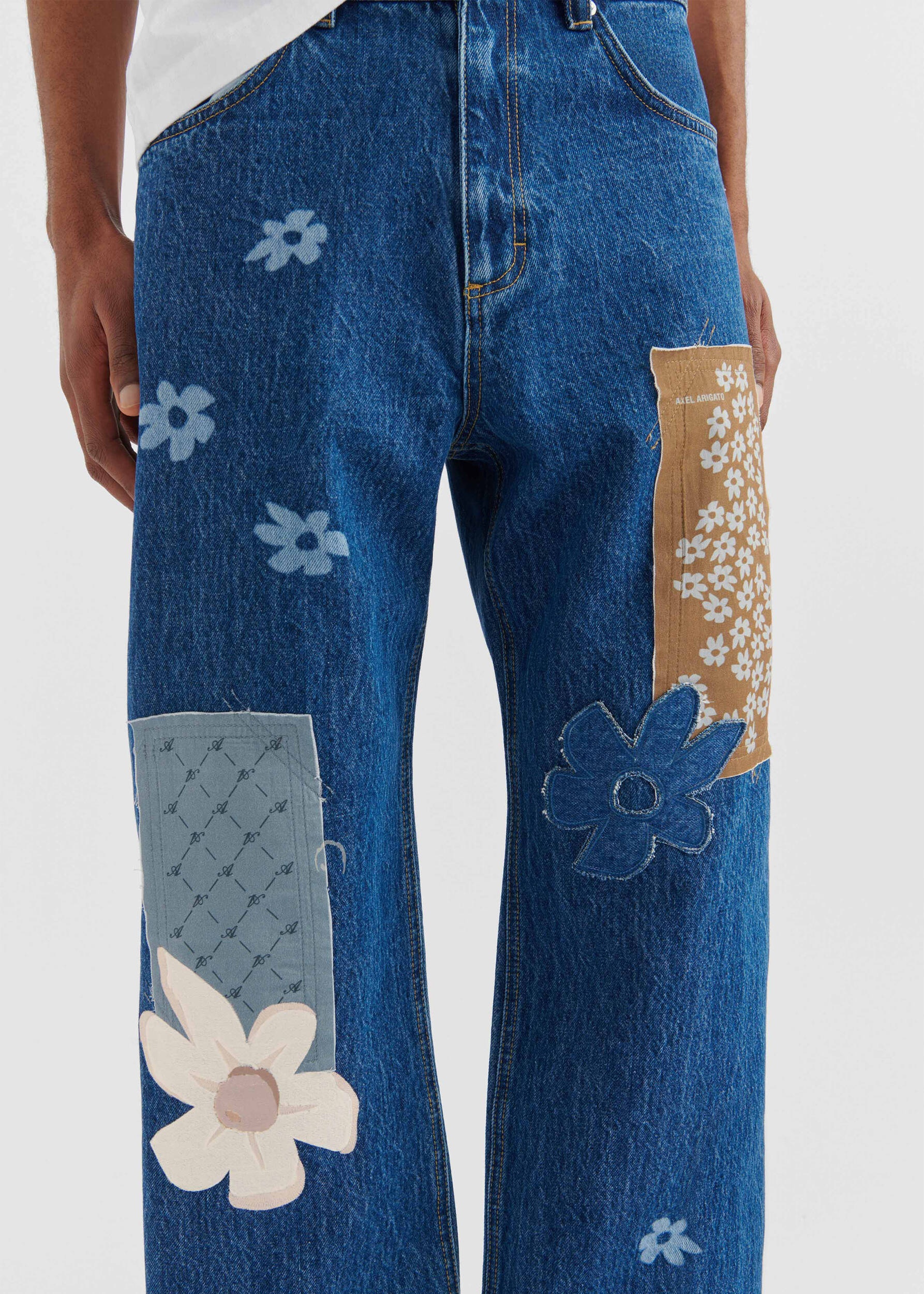 Zine Patchwork Jeans - 5