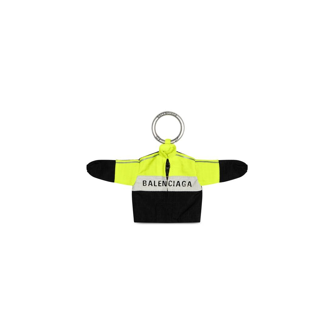 Micro Windbreaker Keychain in Black - 1