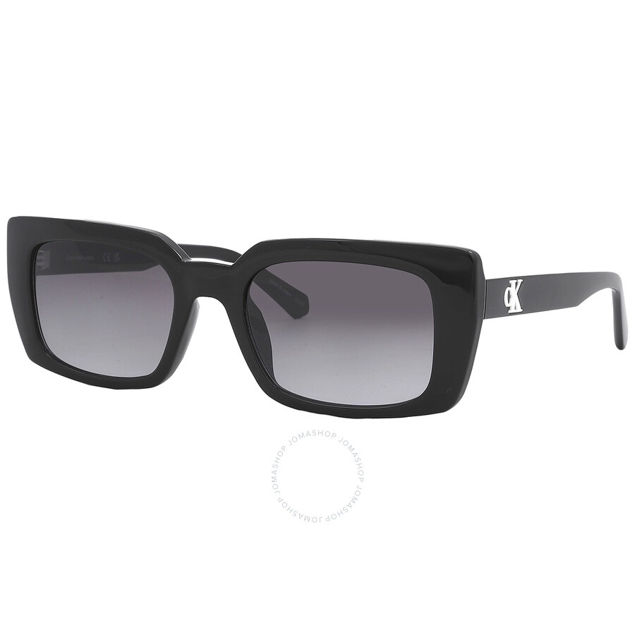 Calvin Klein - Calvin Klein Grey Gradient Rectangular Ladies Sunglasses CKJ22606S 001 53 - 5