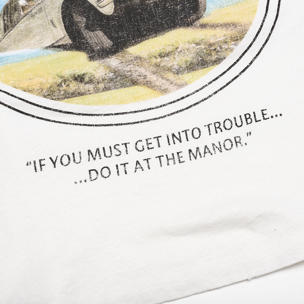 REVERE MANOR T-SHIRT - AGED WHITE - 4