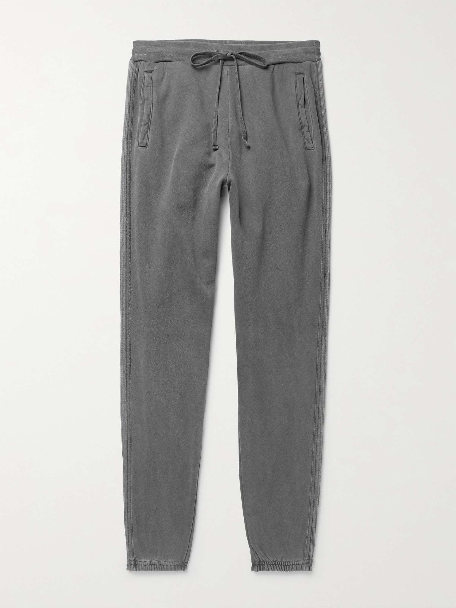 Cross Thermal Tapered Panelled Cotton-Jersey Sweatpants - 1